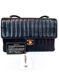CHANEL Classic Single Medium Flap Vertical Lambskin Leather Shoulder Bag